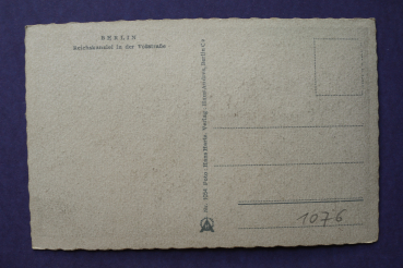 Postcard PC Berlin 1933-1945 Reichskanzlei Vossstreet Town view architecture